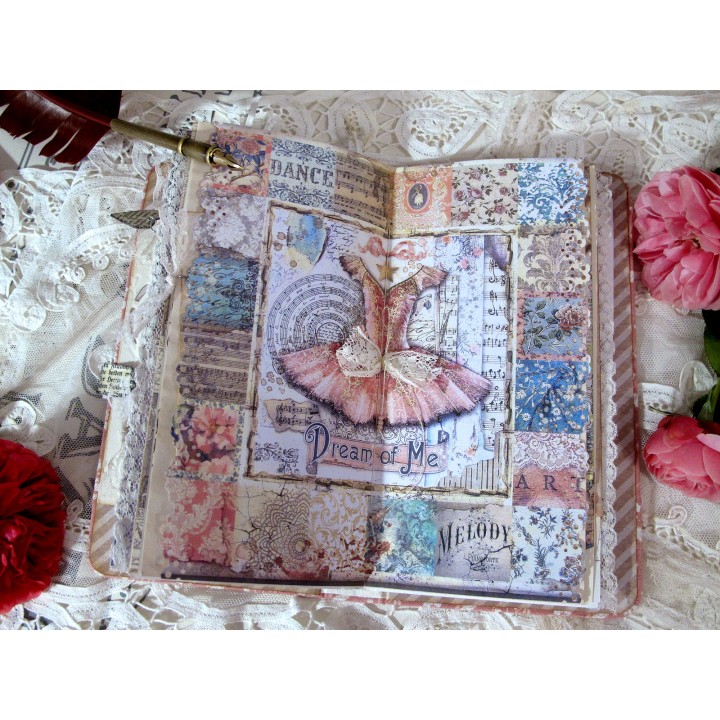 Tall Skinny Journal Ballerina Tagebuch