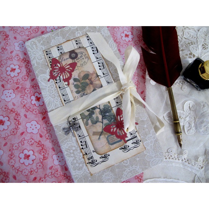 Tall Skinny Journal Schmetterling Tagebuch