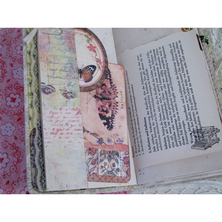 Tall Skinny Journal Schmetterling Tagebuch