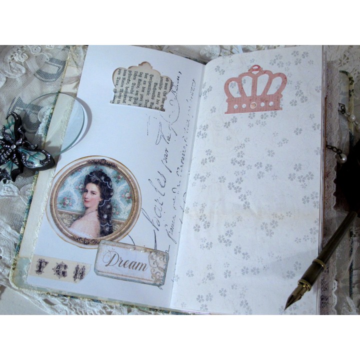 Tall Skinny Journal Princess Tagebuch