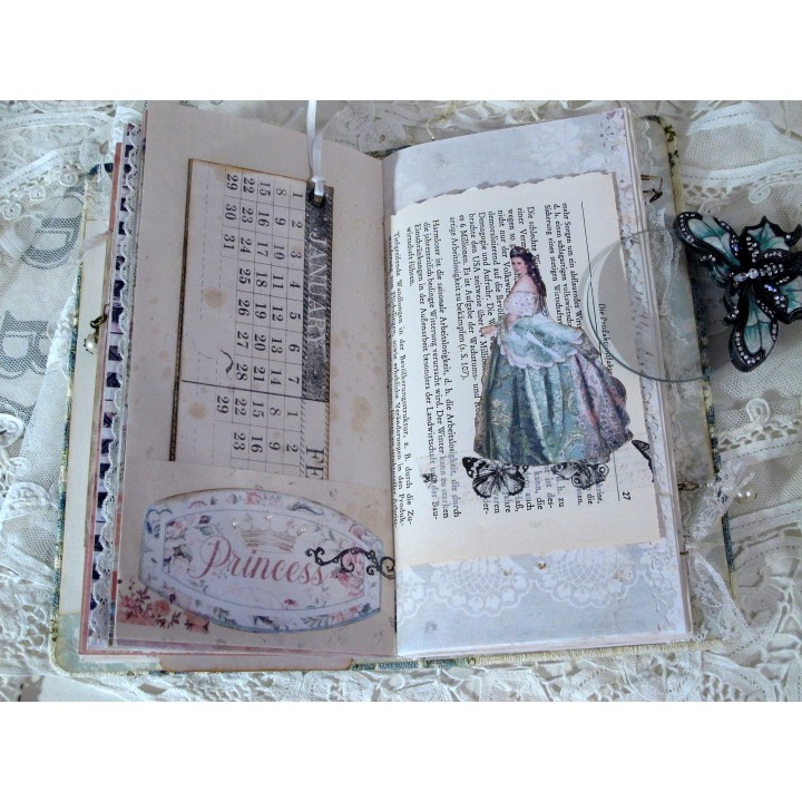 Tall Skinny Journal Princess Tagebuch