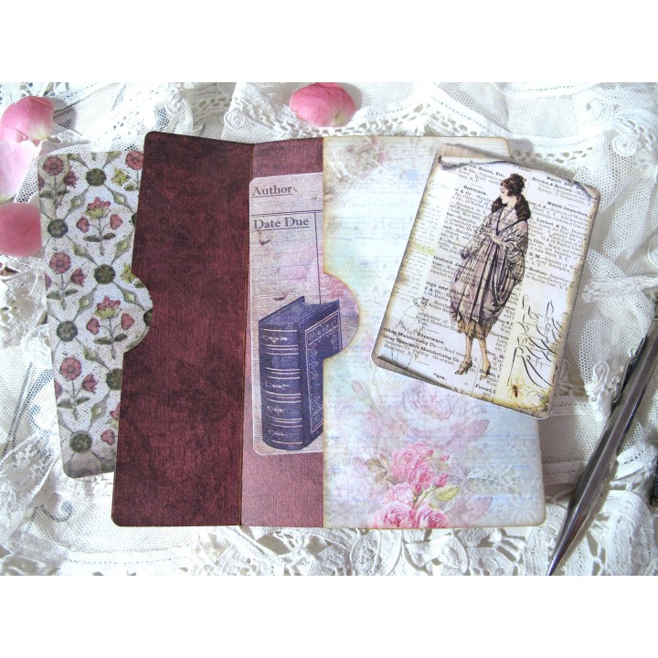 kleines Junk Journal Elsie Tagebuch