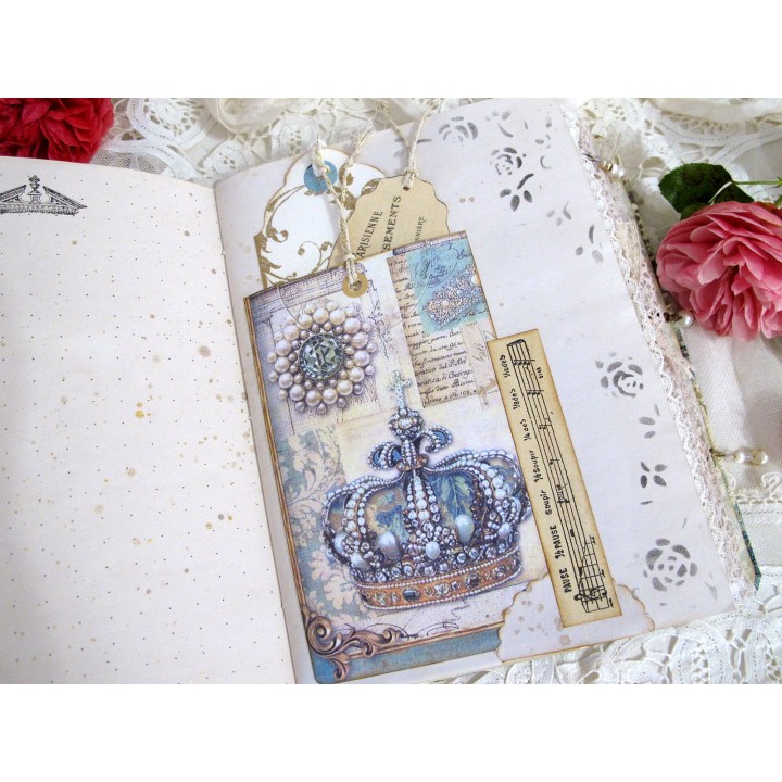 Junk Journal Tagebuch Princess