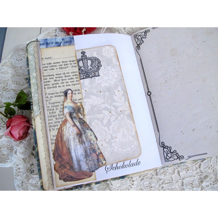 Junk Journal Tagebuch Princess