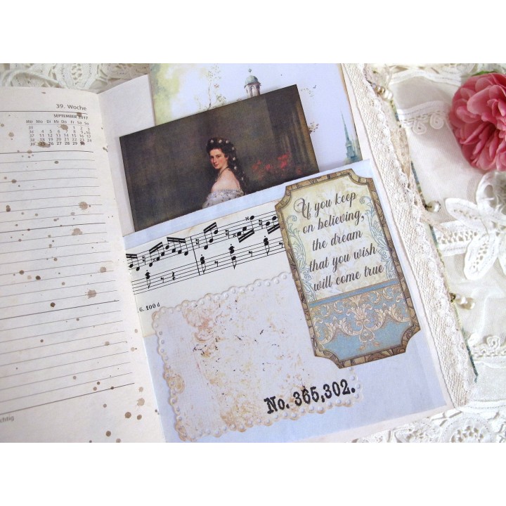 Junk Journal Tagebuch Princess