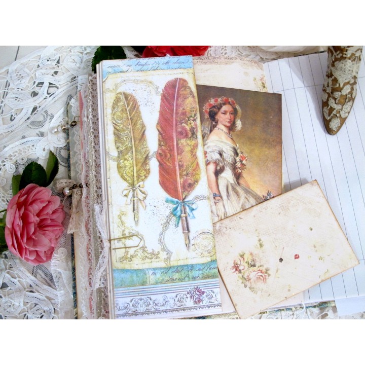 Junk Journal Tagebuch Princess