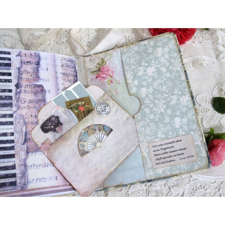 Junk Journal Tagebuch Princess