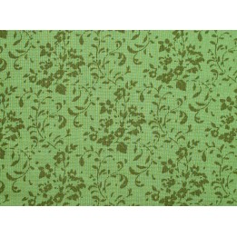 Patchworkstoff Blumen grün Laurelwood Baumwollstoff