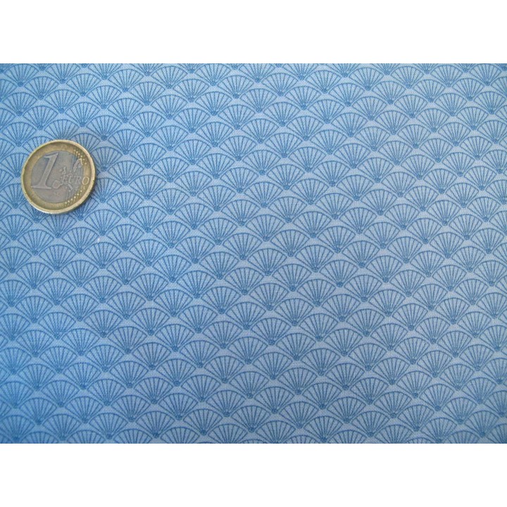 Fat Quarter Lynette Anderson Fächer blau