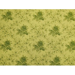 Patchworkstoff Rosen Blumen grün American Beauty