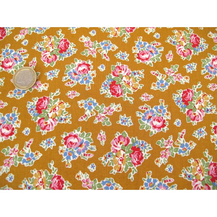Tilda Stoffe Jubilee Rosen Blumen Baumwollstoff Patchwork Quiltstoff