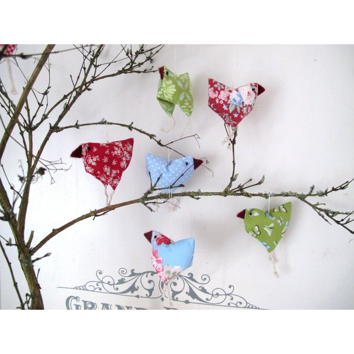 Stoffhühner  Stoffhuhn Osterdeko Osterschmuck zum aufhängen