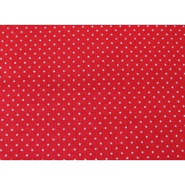 Stoff Punkte rot Baumwolle Westfalenstoff Capri Dots Tupfen Pünktchen