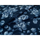 Blumenstoff Patchworkstoff Moda Baumwolle Rosenstoff Shoreline blau