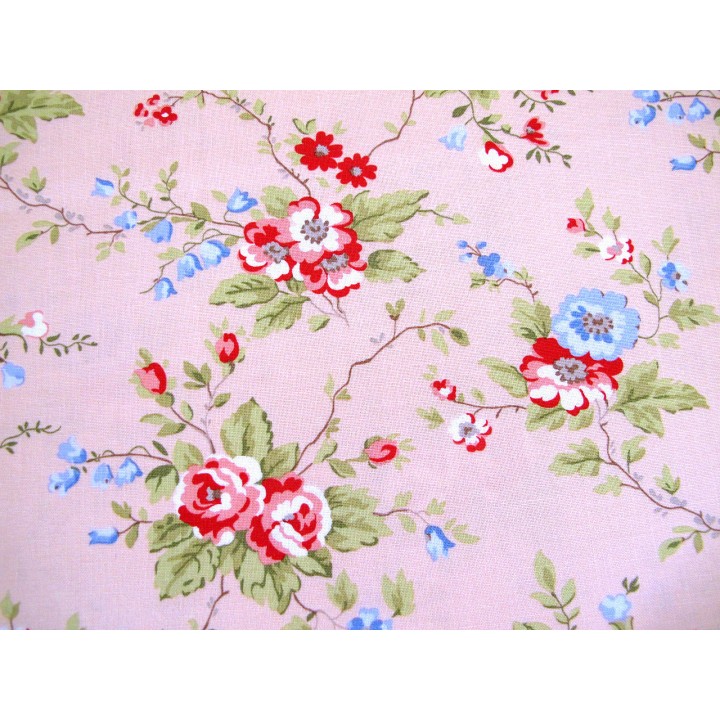 Patchworkstoff Blumen Rosen Baumwolle Sweet Liberty