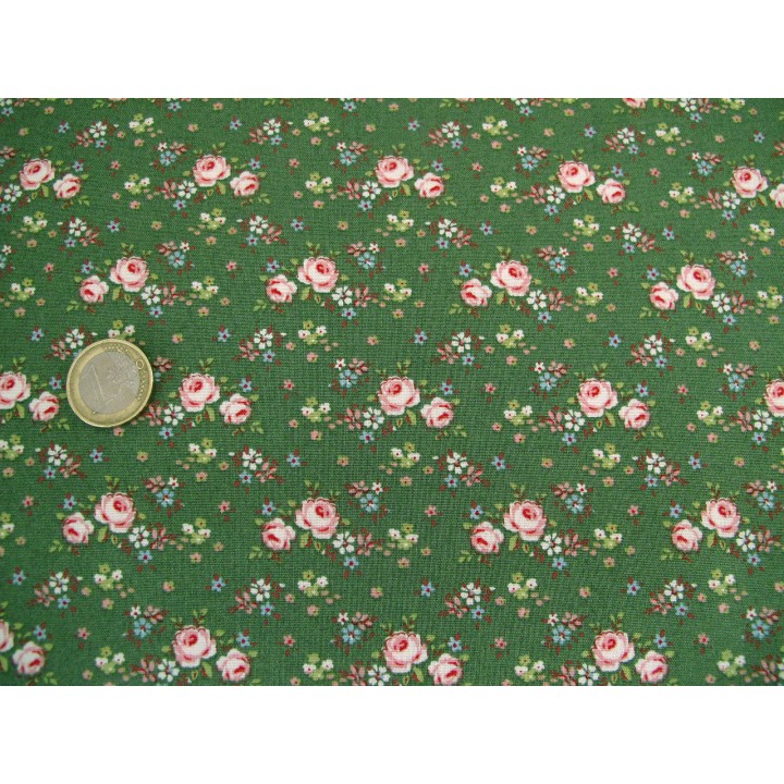 Tilda Stoffe Rosen Blumen Baumwolle Patchwork Quiltstoff  Creating Memories