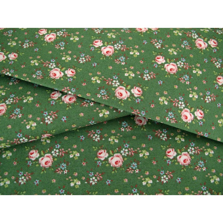 Tilda Stoffe Rosen Blumen Baumwolle Patchwork Quiltstoff  Creating Memories
