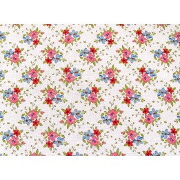 Tilda Stoffe Blümchen Blumen Creating Memories Baumwolle  Quiltstoff