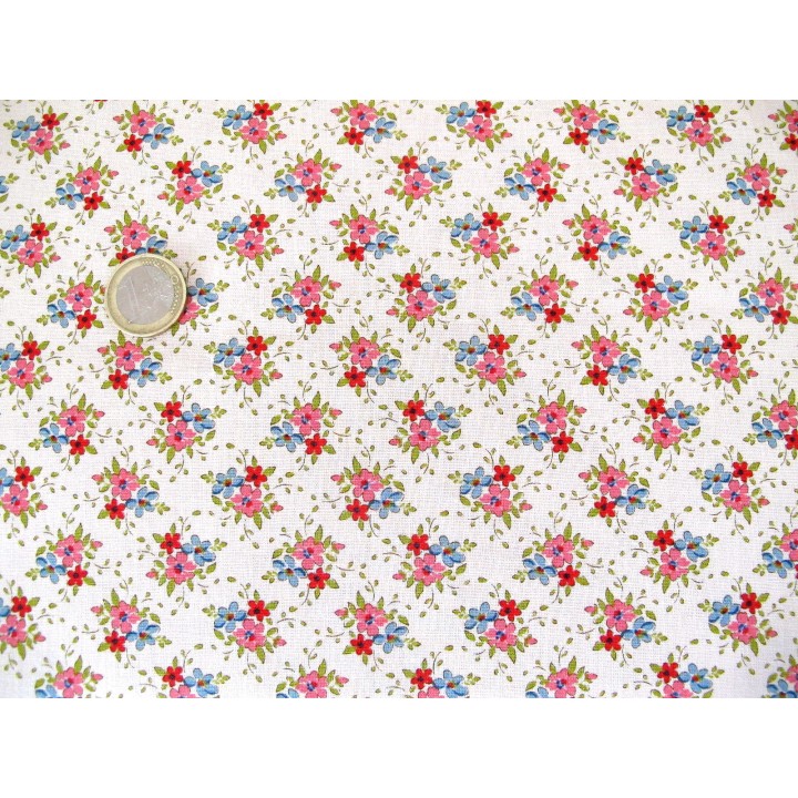 Tilda Stoffe Blümchen Blumen Creating Memories Baumwolle  Quiltstoff
