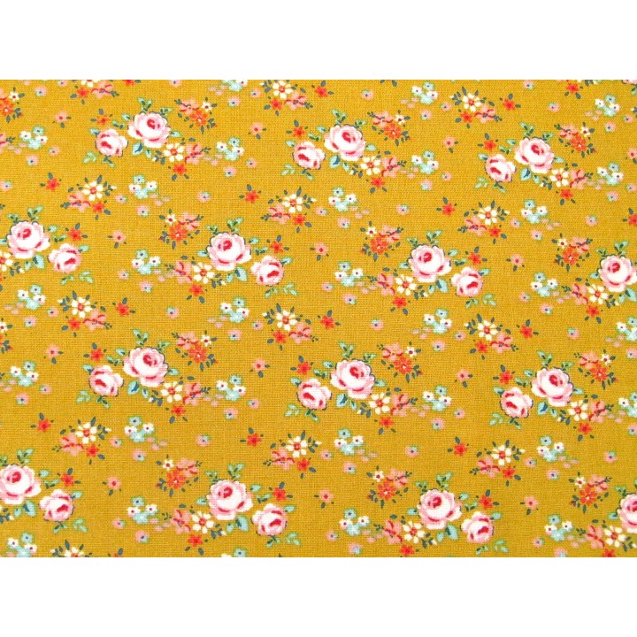Tilda Stoffe Rosen Blumen Baumwolle Patchwork Quiltstoff Baumwolle  Blumen Creating Memories