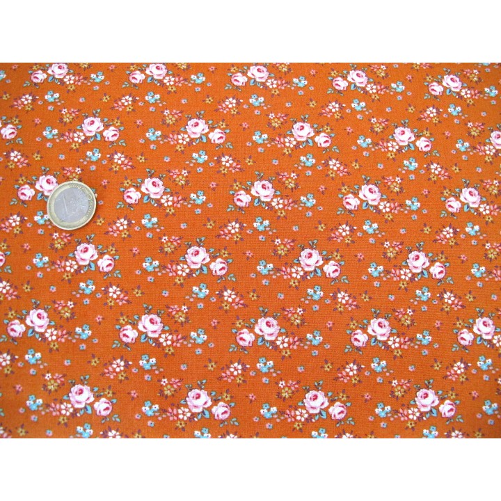 Tilda Stoffe Rosen Patchworkstoff Baumwolle Blumen Creating Memories Quitstoff
