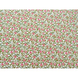 Tilda Stoffe Blümchen Blumen Baumwolle Patchwork Quiltstoff grün Creating Memories