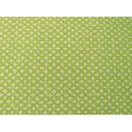 Patchworkstoff Kreuzchen Baumwolle Stoff Quilten grün Sophie