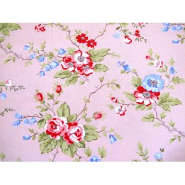 Fat Quarter Rosenstoff Blumen Baumwolle Stoff Brenda Riddle