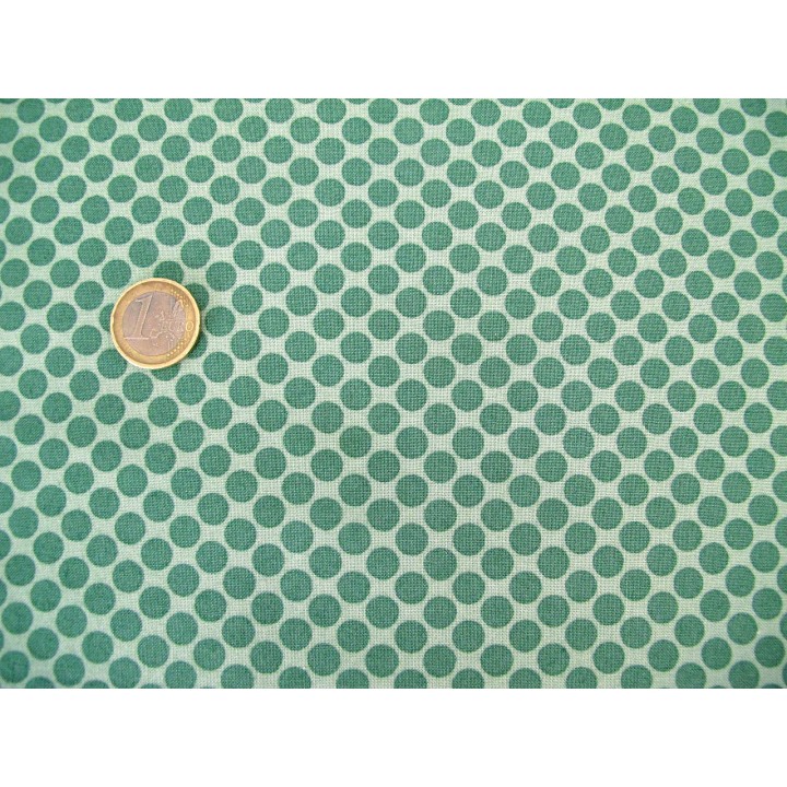 Patchworkstoff Punkte Dots Tupfen Baumwolle Stoff Kitty Corn