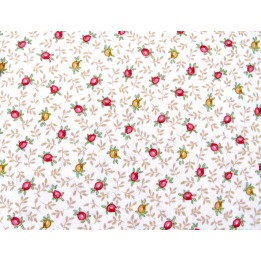 Rosenstoff Spring is in the Air Baumwolle Blumen Rosenknospen Stoff Patchworkstoff