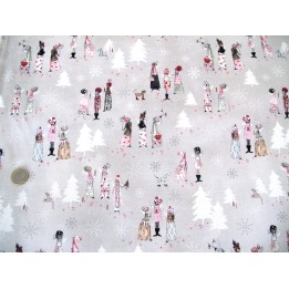 Stoffpaket Baumwolle Weihnachten Silke Leffler Kerstin Heß weihnachtlich acufactum 75065