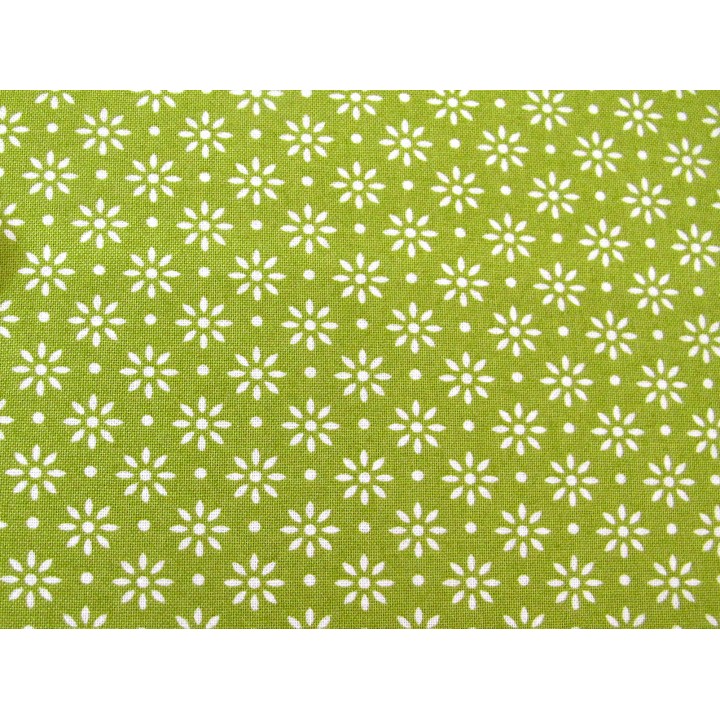 Patchworkstoff Blumen Emma Baumwolle Stoff Blümchen Moda Punkte
