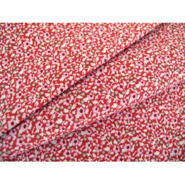 Fat Quarter Tilda Stoff Baumwolle Stoff Blumen Blümchen rot