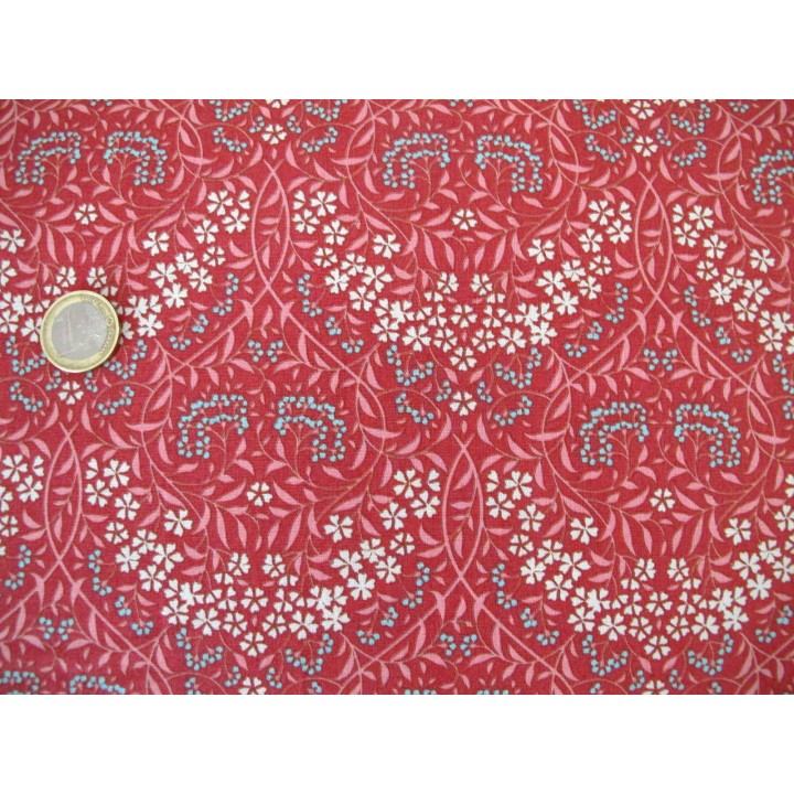 Fat Quarter Tilda Stoff Baumwolle Blumen Blumenranken