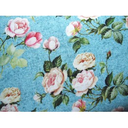 Fat Quarter Rosenstoff Baumwolle Stoff Blumen  Michael Miller