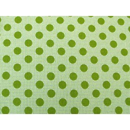 Fat Quarter Tilda Stoff Dots Baumwolle Punkte Tupfen Basic grün