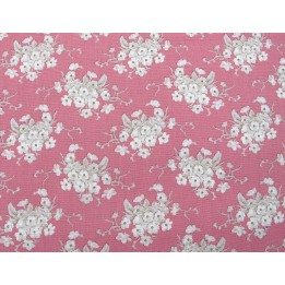 Tilda Stoffe Blumen rosa Patchwork Baumwolle Sunday Brunch Blümchen
