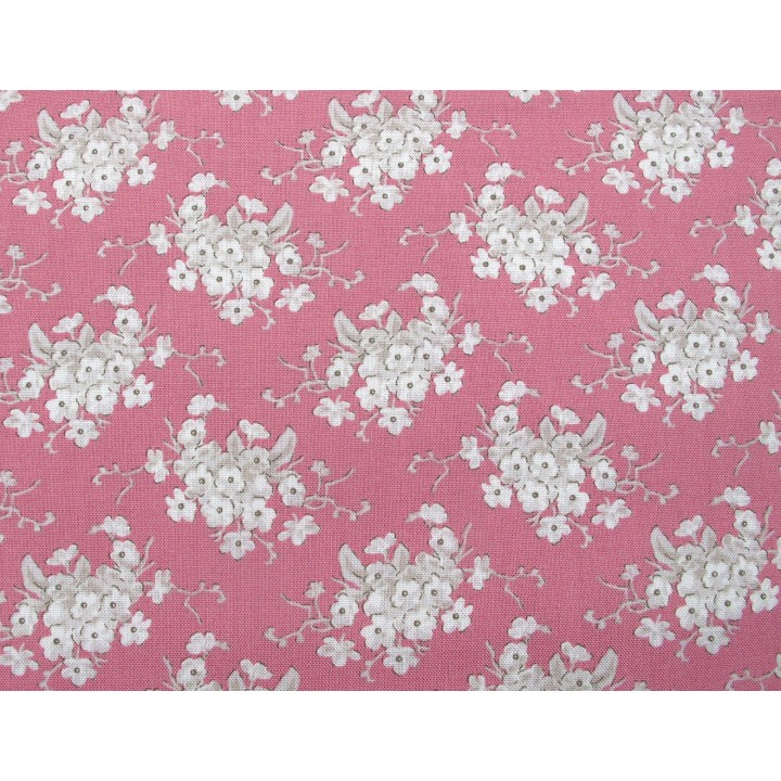 Tilda Stoffe Blumen rosa Patchwork Baumwolle Sunday Brunch Blümchen