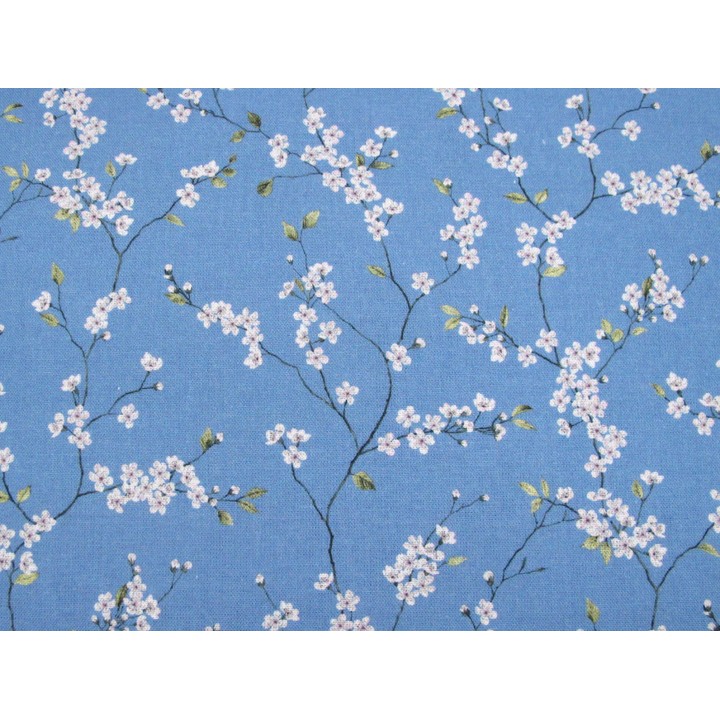 Westfalenstoff Osaka Kirschblüten Baumwolle Blumen Stoff Blümchen