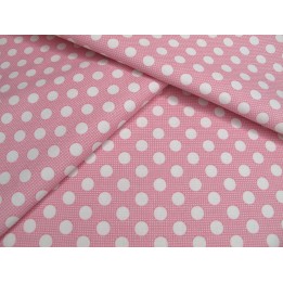 Tilda Stoffe rosa Medium Dots Punktestoff