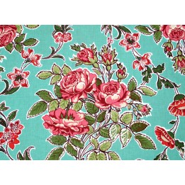 Rosenstoff Blumen Baumwolle Stoff Yeoville Patchworkstoff