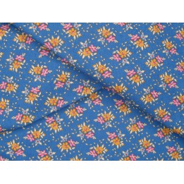 Tilda Stoff Blümchen Baumwolle Blumen Patchwork blau Creating Memories