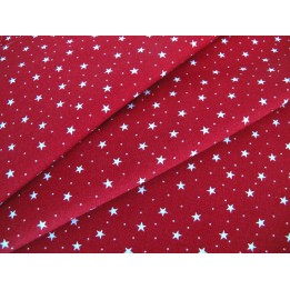 Stoff Sternchen Punkte Baumwolle Dots Dear Santa Weihnachtsstoff