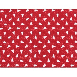 Stoff Weihnachten Tannenbaum Baumwolle Patchworkstoff Berry and Pine