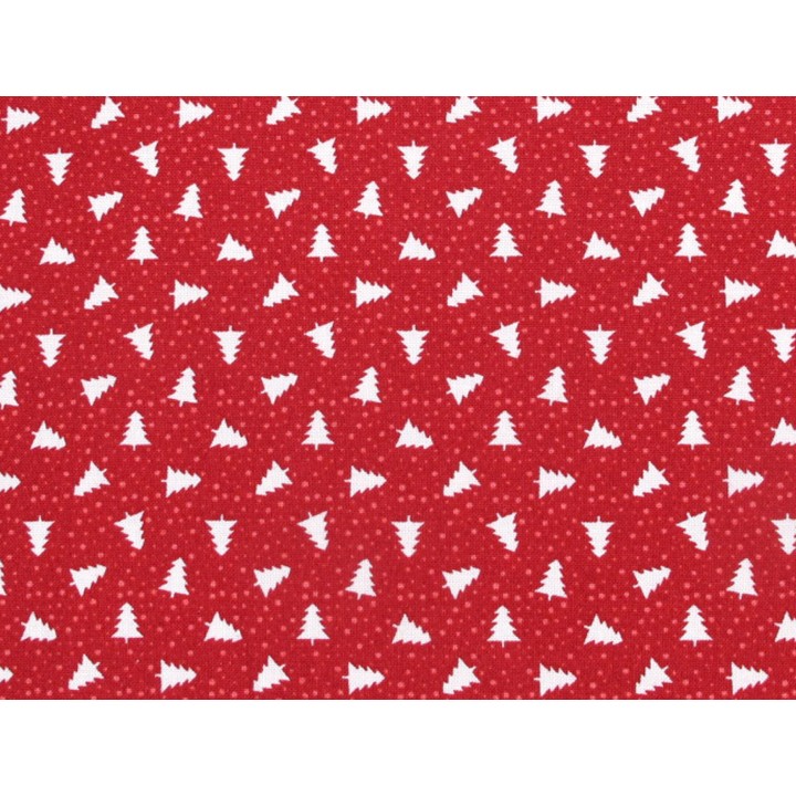 Stoff Weihnachten Tannenbaum Baumwolle Patchworkstoff Berry and Pine