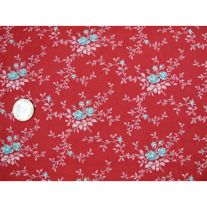 Tilda Stoff Rosen Blumen Baumwolle Patchwork Merry Little Christmas