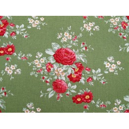 Tilda Stoffe Rosen Blumen Baumwolle Patchwork Merry Little Christmas