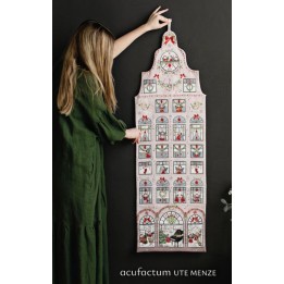 Adventskalender Panel acufactum Baumwolle DIY zum selber nähen  Musikhaus