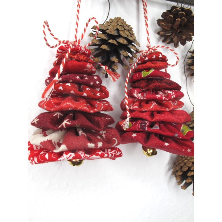Freebie Tannenbaum aus JoJo`s Weihnachten Dekoration Stoff Baumwolle