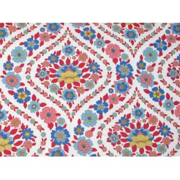 Fat Quarter Tilda Stoff Blumen Ornamente Baumwolle Wallflower